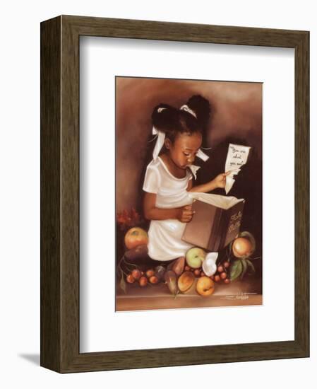 You Are What You Eat-Edwin Lester-Framed Art Print