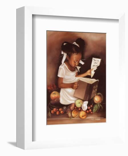 You Are What You Eat-Edwin Lester-Framed Art Print