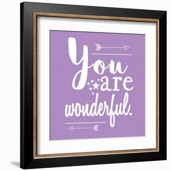 You Are Wonderful-Jelena Matic-Framed Art Print