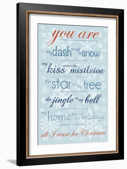 You Are-Lauren Gibbons-Framed Art Print