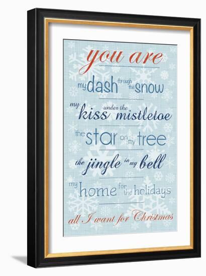 You Are-Lauren Gibbons-Framed Art Print