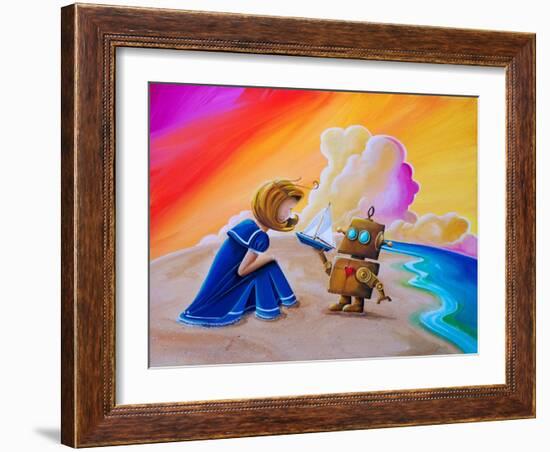 You Can Be Captain-Cindy Thornton-Framed Art Print