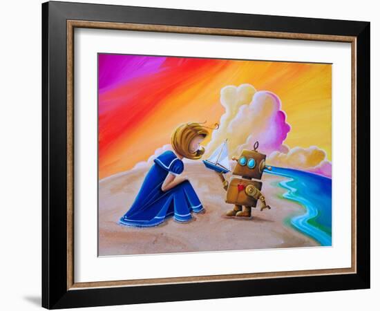 You Can Be Captain-Cindy Thornton-Framed Art Print