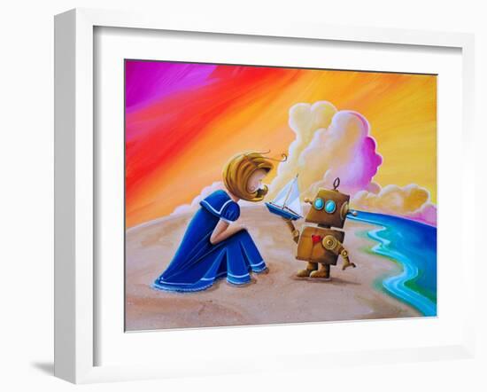 You Can Be Captain-Cindy Thornton-Framed Art Print