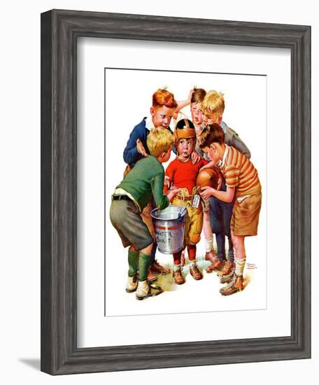 "You Can Be the Water Boy!,"November 27, 1937-Frances Tipton Hunter-Framed Giclee Print