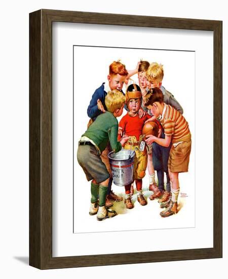 "You Can Be the Water Boy!,"November 27, 1937-Frances Tipton Hunter-Framed Giclee Print