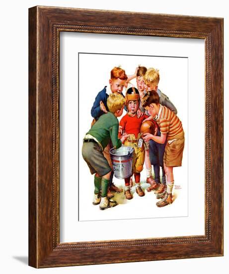 "You Can Be the Water Boy!,"November 27, 1937-Frances Tipton Hunter-Framed Giclee Print