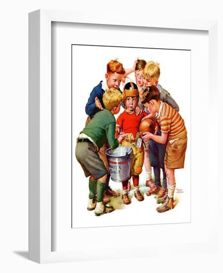 "You Can Be the Water Boy!,"November 27, 1937-Frances Tipton Hunter-Framed Giclee Print