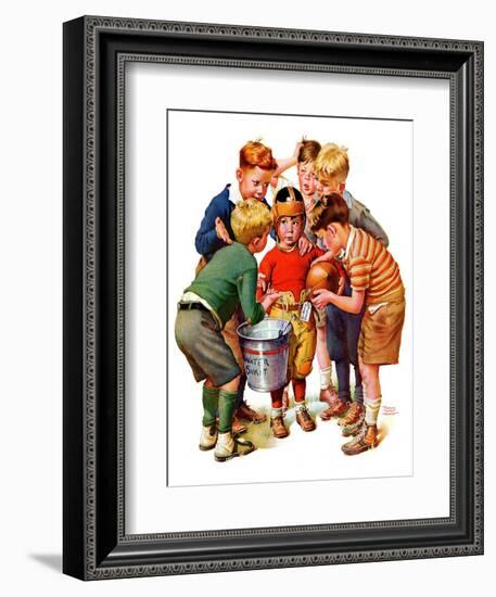 "You Can Be the Water Boy!,"November 27, 1937-Frances Tipton Hunter-Framed Giclee Print