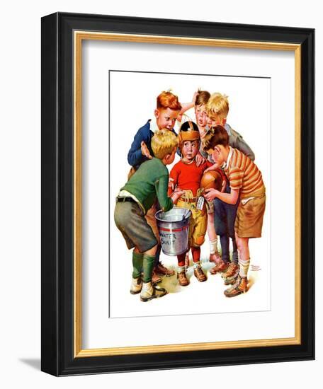 "You Can Be the Water Boy!,"November 27, 1937-Frances Tipton Hunter-Framed Giclee Print