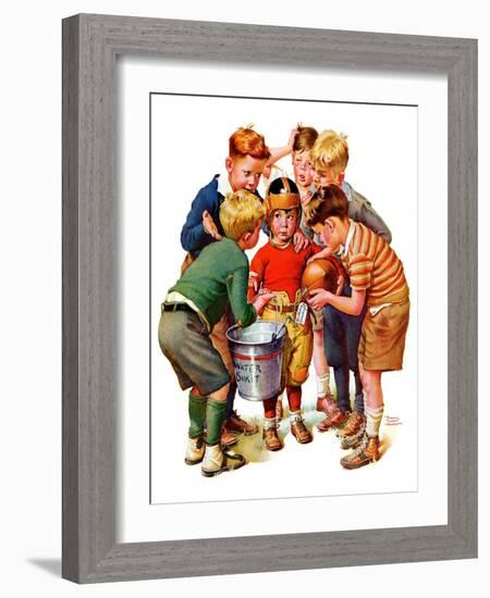 "You Can Be the Water Boy!,"November 27, 1937-Frances Tipton Hunter-Framed Giclee Print