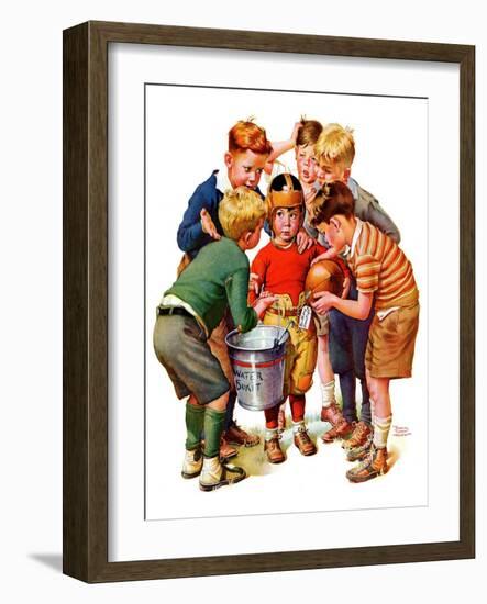 "You Can Be the Water Boy!,"November 27, 1937-Frances Tipton Hunter-Framed Giclee Print