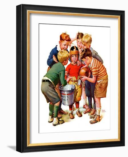 "You Can Be the Water Boy!,"November 27, 1937-Frances Tipton Hunter-Framed Giclee Print