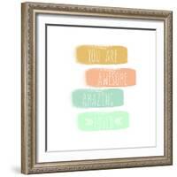You Can Do It-Linda Woods-Framed Art Print
