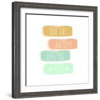 You Can Do It-Linda Woods-Framed Art Print