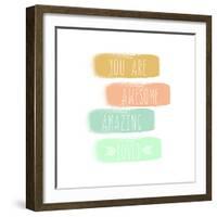 You Can Do It-Linda Woods-Framed Art Print