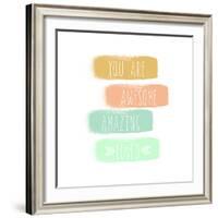 You Can Do It-Linda Woods-Framed Art Print