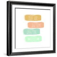 You Can Do It-Linda Woods-Framed Art Print