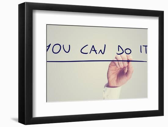 You Can Do It-Gajus-Framed Photographic Print