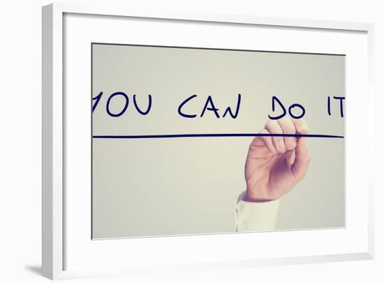 You Can Do It-Gajus-Framed Photographic Print