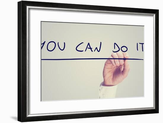 You Can Do It-Gajus-Framed Photographic Print