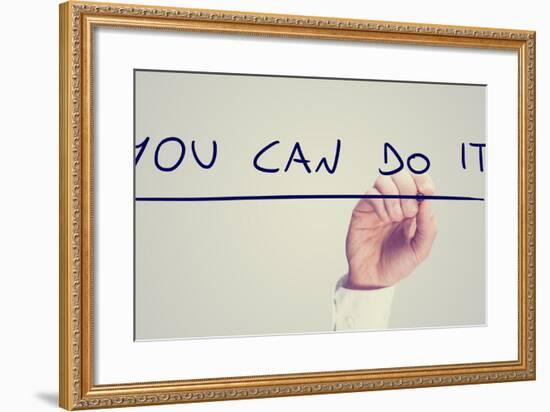 You Can Do It-Gajus-Framed Photographic Print