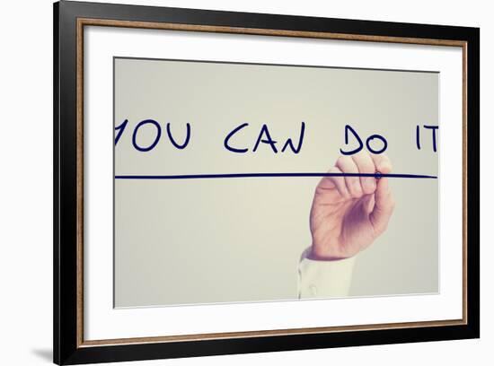 You Can Do It-Gajus-Framed Photographic Print