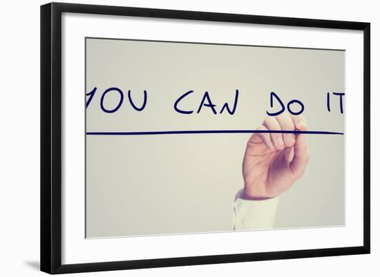 You Can Do It-Gajus-Framed Photographic Print