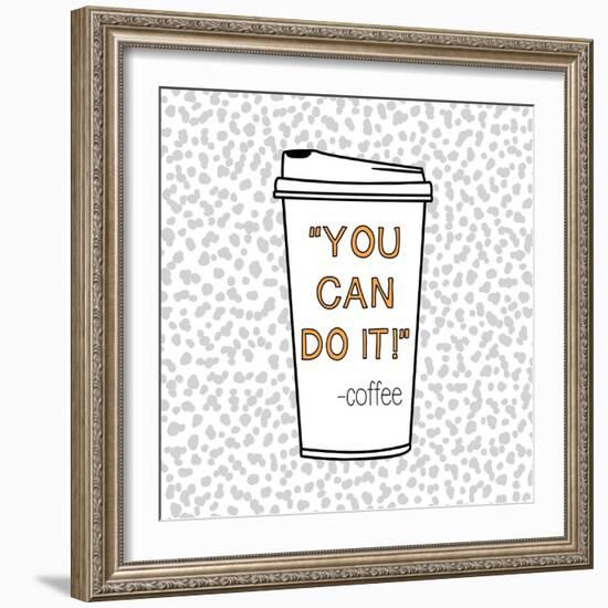 You Can Do It-Evangeline Taylor-Framed Art Print