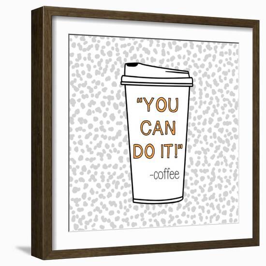 You Can Do It-Evangeline Taylor-Framed Premium Giclee Print