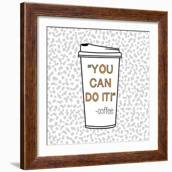 You Can Do It-Evangeline Taylor-Framed Premium Giclee Print