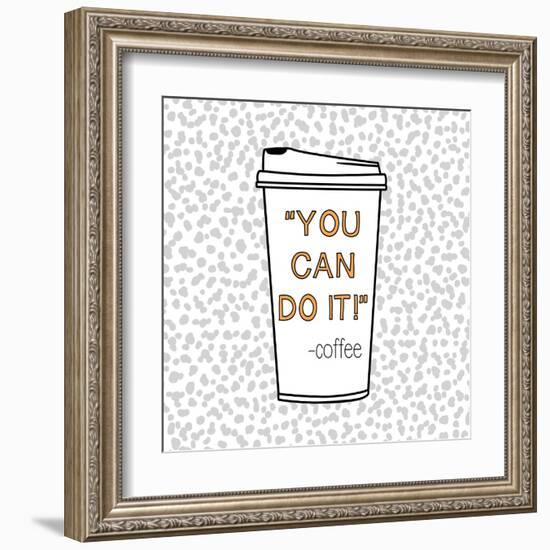 You Can Do It-Evangeline Taylor-Framed Art Print