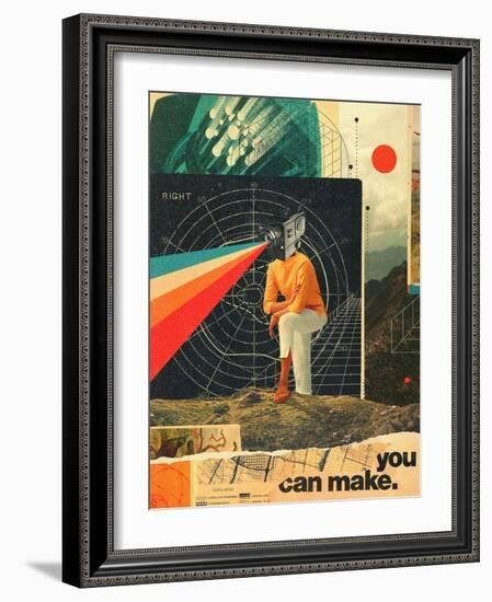 You Can Make it Right-Frank Moth-Framed Giclee Print