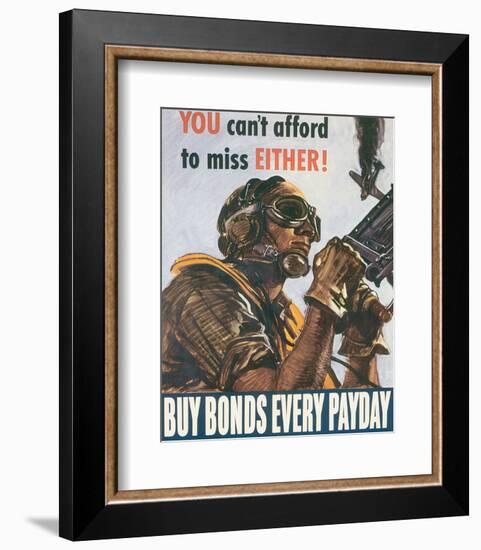 You Can't Afford To Miss Either-Martha Sawyers-Framed Art Print