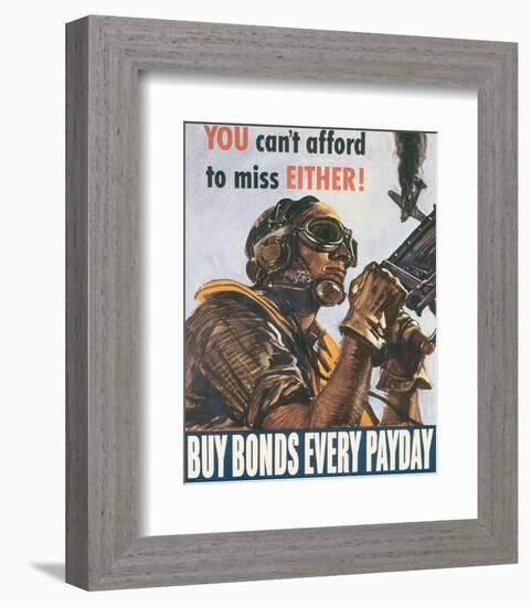 You Can't Afford To Miss Either-Martha Sawyers-Framed Art Print
