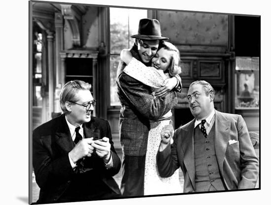 You Can't Take It With You, Lionel Barrymore, James Stewart, Jean Arthur, Edward Arnold, 1938-null-Mounted Photo