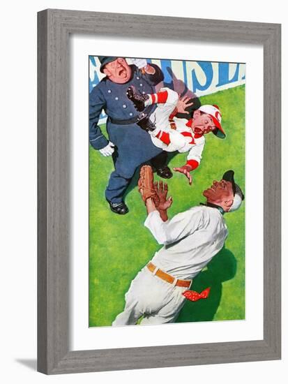 "You Could Look It Up" page 11, April 5,1941-Norman Rockwell-Framed Giclee Print
