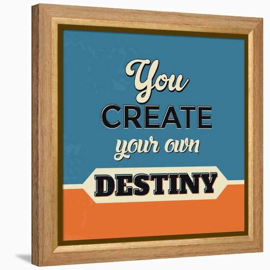 You Create Your Own Destiny-Lorand Okos-Framed Stretched Canvas