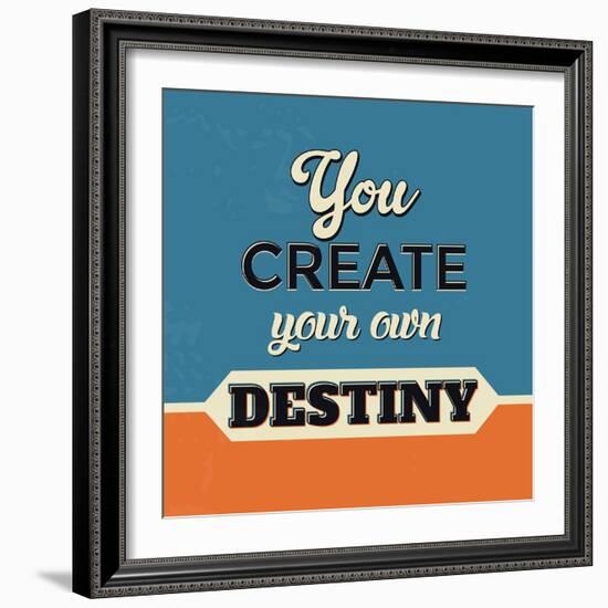 You Create Your Own Destiny-Lorand Okos-Framed Art Print