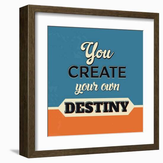 You Create Your Own Destiny-Lorand Okos-Framed Art Print