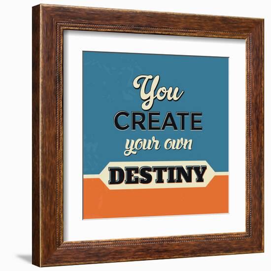 You Create Your Own Destiny-Lorand Okos-Framed Art Print