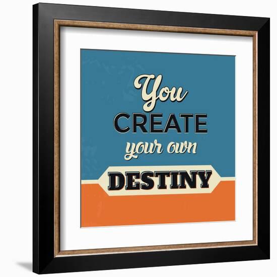 You Create Your Own Destiny-Lorand Okos-Framed Art Print