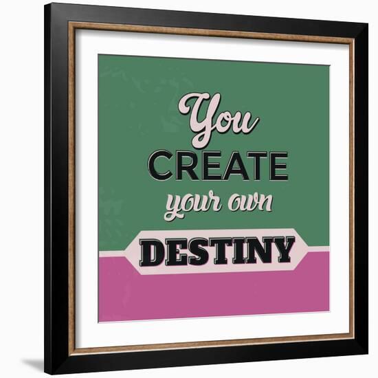 You Create Your Own Destiny-Lorand Okos-Framed Art Print