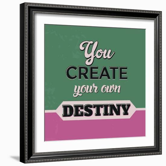 You Create Your Own Destiny-Lorand Okos-Framed Art Print