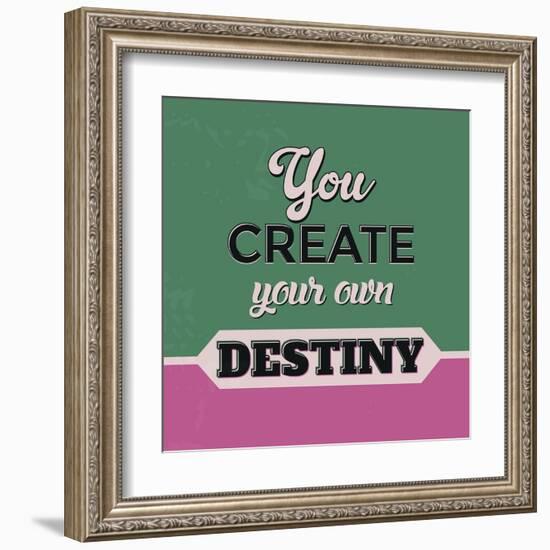 You Create Your Own Destiny-Lorand Okos-Framed Art Print