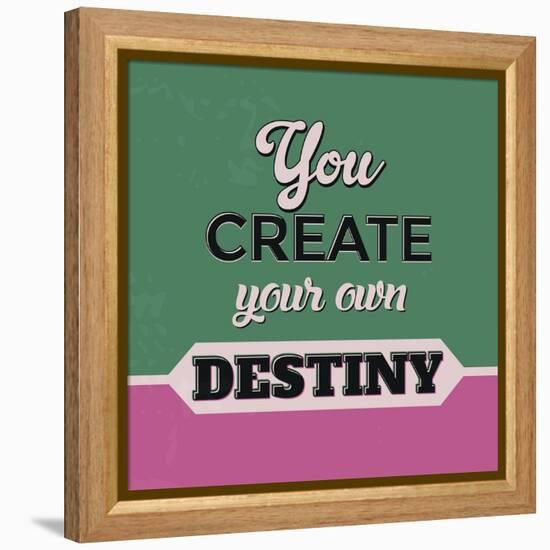 You Create Your Own Destiny-Lorand Okos-Framed Stretched Canvas