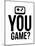 You Game 1-Enrique Rodriguez Jr.-Mounted Art Print