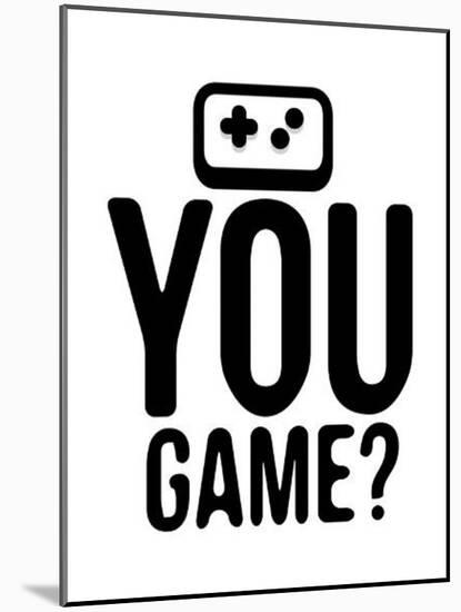 You Game 1-Enrique Rodriguez Jr.-Mounted Art Print