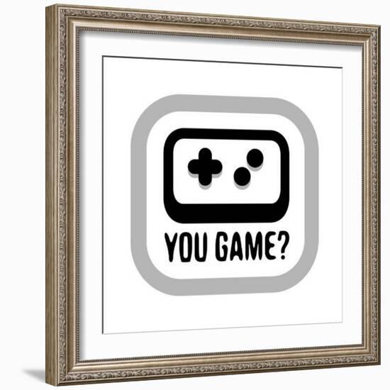 You Game 2-Enrique Rodriguez Jr.-Framed Art Print