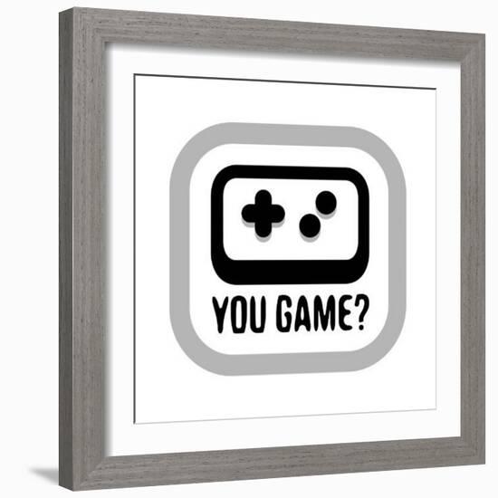 You Game 2-Enrique Rodriguez Jr.-Framed Art Print